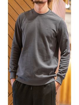 Pulover cu guler rotund -...