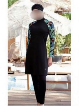 Burkini tulband Lycra...