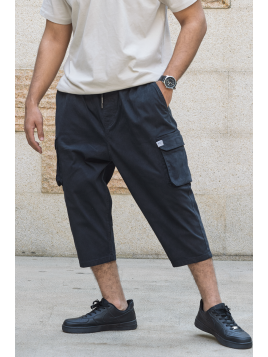 Saroual Cargo Pant - sort -...