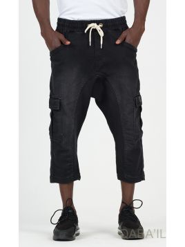 Calças curtas de ganga...