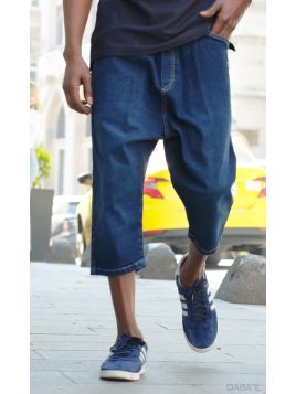 Bermude din denim stretch...