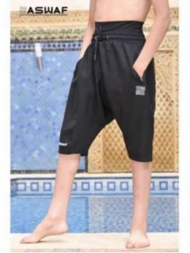 Sarouel de bain enfant noir...