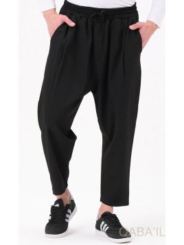 Saroual negru clasic - Qabail