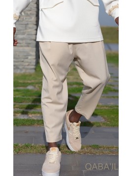 Saroual bege Classik - Qabail